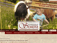 Tablet Screenshot of ferienwohnungen-schoetz.de
